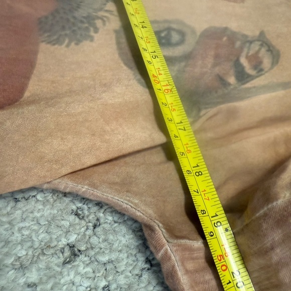 Nile Atelier XS (oversized) Silk EUC Elegant Rust Floral Women's Blouse - Picture 10 of 10